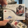 2021 Panini Immaculate Chuba Hubbard AUTO ROOKIE 77/99