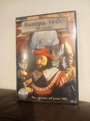 Europa 1400: Die Gilde (PC CD ROM) Strategie Simulation Win 98 2000 XP 2 Discs