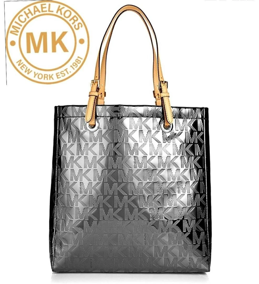 MICHAEL KORS 35F2STVT0V Jet Set Travel Extra-Small Metallic Logo