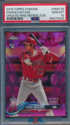 Topps 2018 Chrome HMT32 RC ルーキー 大谷翔平 Topps 2018 Chrome