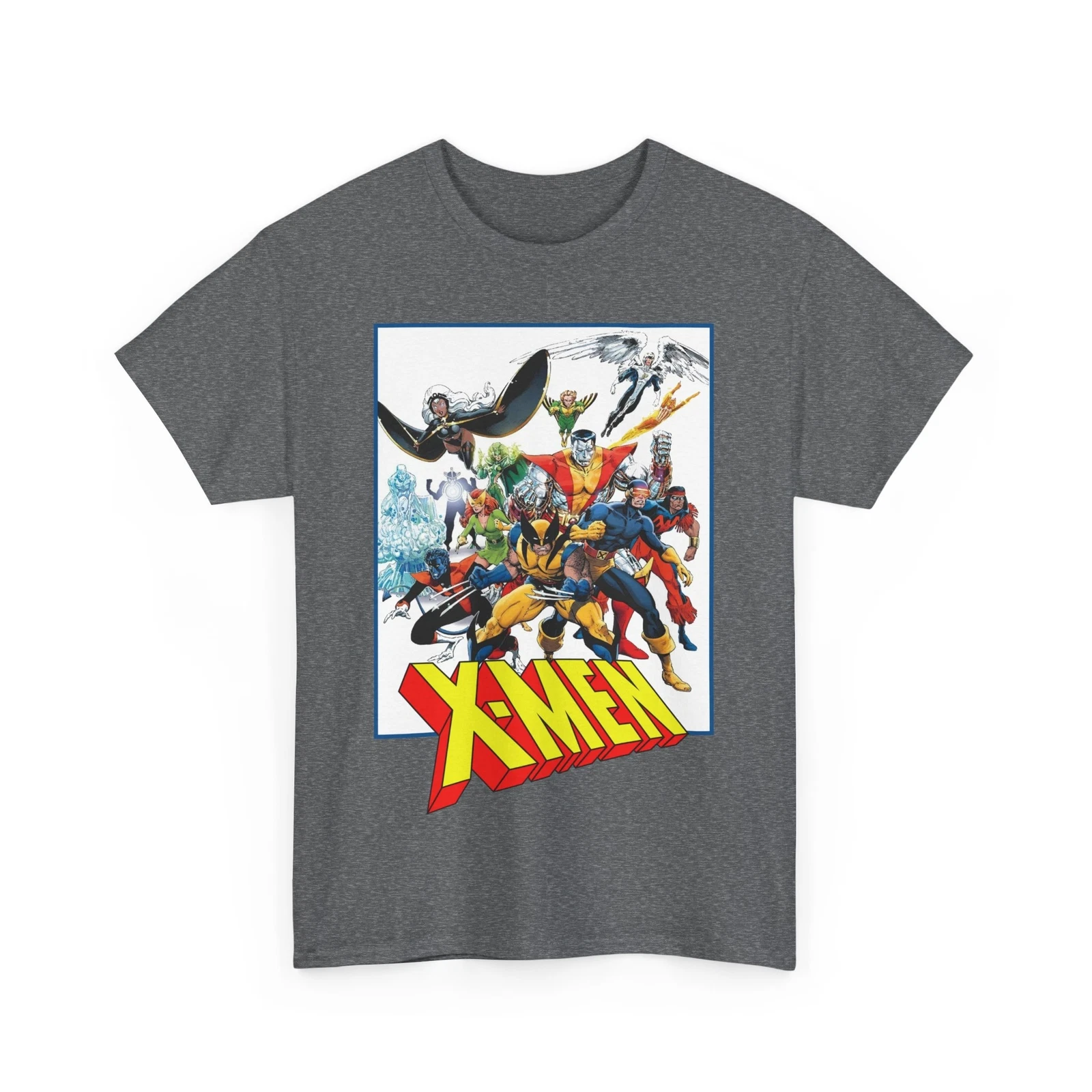 X-Men T-Shirt - Classic Arthur Adams Art - Marvel Comics - Wolverine, Colossus