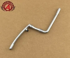 ALTALINE (175MM) BICYCLE STEEL HEAVY-DUTY 1 PIECE CRUISER/LOWRIDER CRANK CHROME.