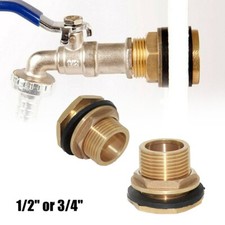 Wassertankanschluss 3/4 (25mm) Fitting L?tzchenhahn Regentonne Wasserhahn