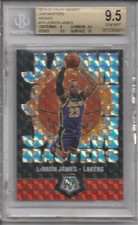 2019-20 Panini Mosaic - Jam Masters LeBron James #16 Silver Mosaic Prizm sg 10