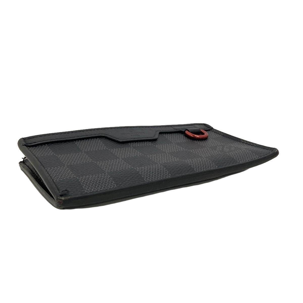 Auth LOUIS VUITTON Utility coin card holder N60354 Damier Auth LOUIS VUITTON Utility coin card holder N60354 Damier