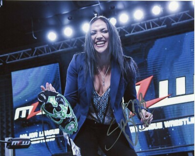 Salina de la Renta autographed 8x10 #9 Sexy Mask MLW AEW WWE TNA | eBay