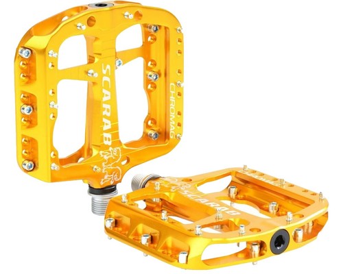 BURGTEC PENTHOUSE FLAT MK5 B-RAGE EDITION Pedali piatti arancioni
