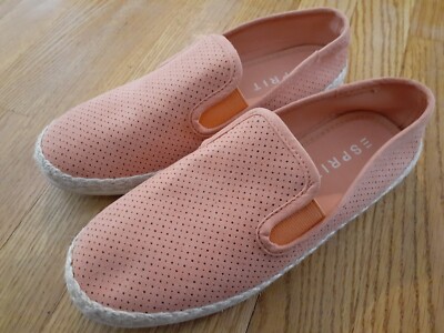 Esprit Shoes Womens Coral Casual Slip On Espadrille Loafer Flats