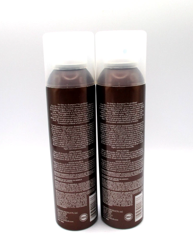 Lot/2 Oscar Blandi Pronto Invisible Volumizing Dry Shampoo Spray ~ 5 oz x 2 ~ - Image 2 of 2