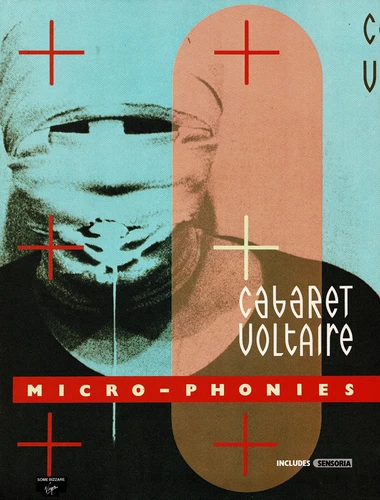 Cabaret Voltaire Micro-Phonies Album Poster Trade Print Ad 1980s Original