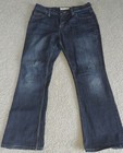Women's Maurices Morgan New Boot Jeans Blue Stretch Dark Wash Denim 9/10 Short — photo 1