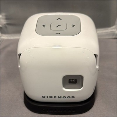 CINEMOOD Smart Portable Mini Projector + Family Movie Night Favorite