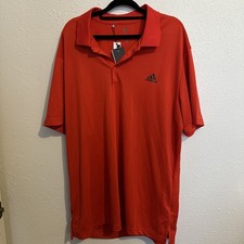 Adidas NWT Red XL Polo CY5412 Golf Shirt 391