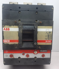 ABB SACE SN 630 3 POLE 630 AMPS CIRCUIT BREAKER CAT.B 690V 630 AMPS SACE SN 630