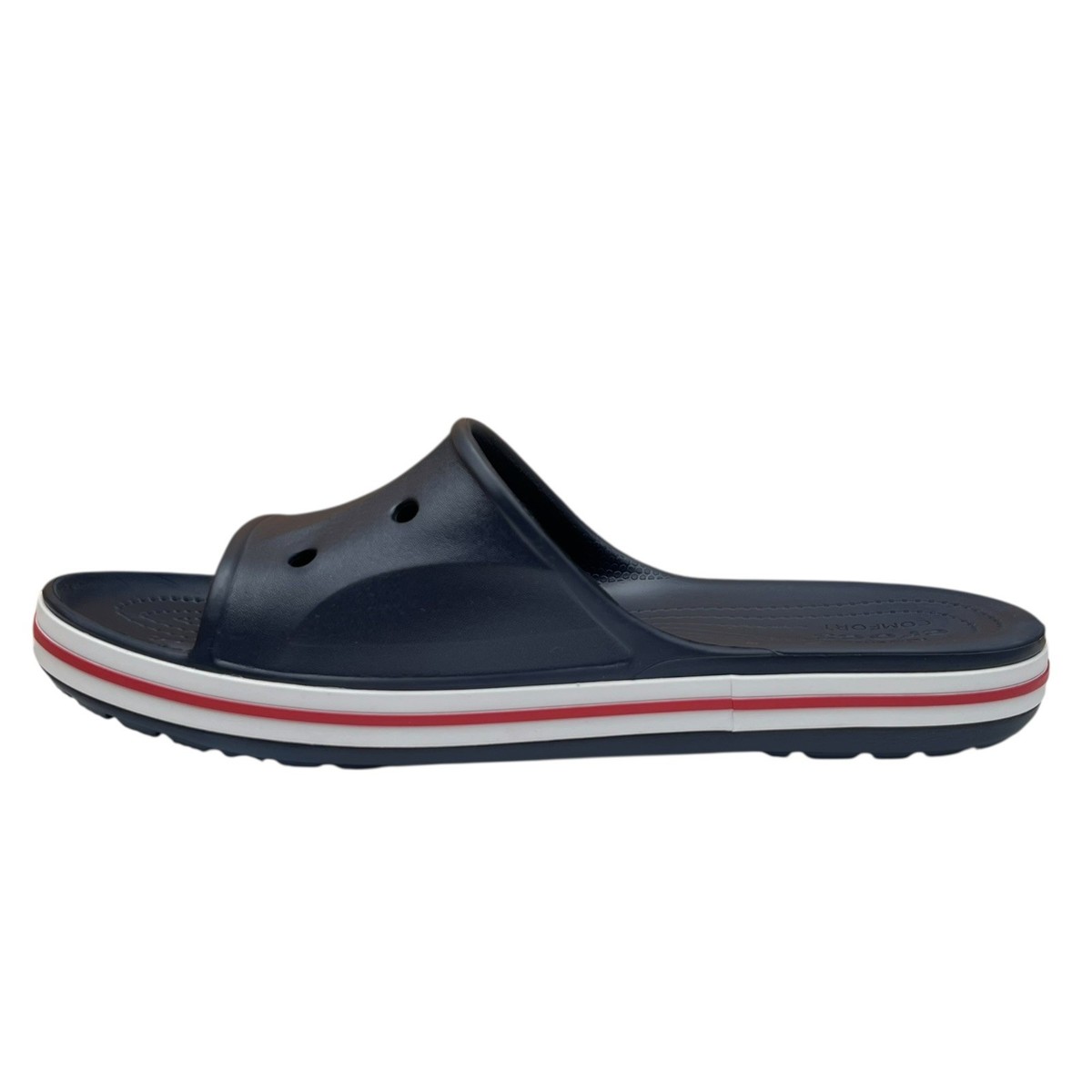 Crocs Bayaband Mens Slide Sandals Size 10 Navy Blue Water  display picture 2