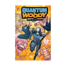 Valiant Superhero Graphic Novel Quantum and Woody - Earth's Last Choice EX