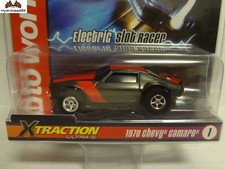 Auto World 1970 Chevy Camaro dark XTraction Flame Throwers Electric Slot