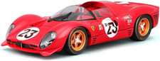 B - Ferrari 330 P4 Daytona 1967, Auto Diecast in Scala 1:24, Replica Dettagliata