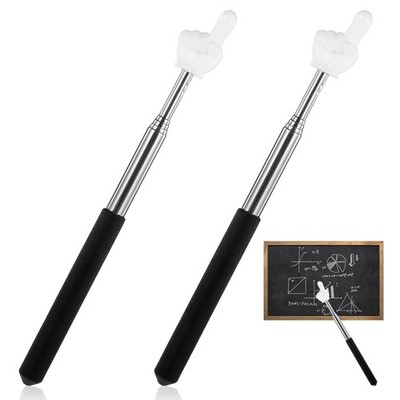 2 PCS Zeigestab Ausziehbar Lehrer Zeiger Finger Lehrer Pointer Stick Mini Ein...