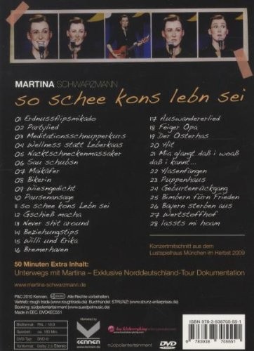 Martina Schwarzmann - So schee kons Lebn sei (DVD) - Bild 3 von 3
