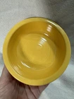 Vintage Fiesta Yellow 5.5" Nappy Bowl Fiestaware Gorgeous