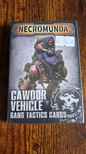 Necromunda Cawdor Vehicle Gang Tactics Cards - New & Sealed Warhammer OOP