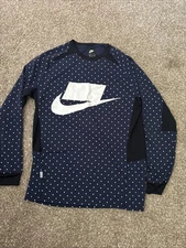 930325-451 Nike Tech Fleece Polka Dot Shirt Sz Small