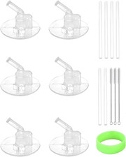 16 PCS Replacement Straws for Thermos 12Oz Model F401  F410 , Replacement Part
