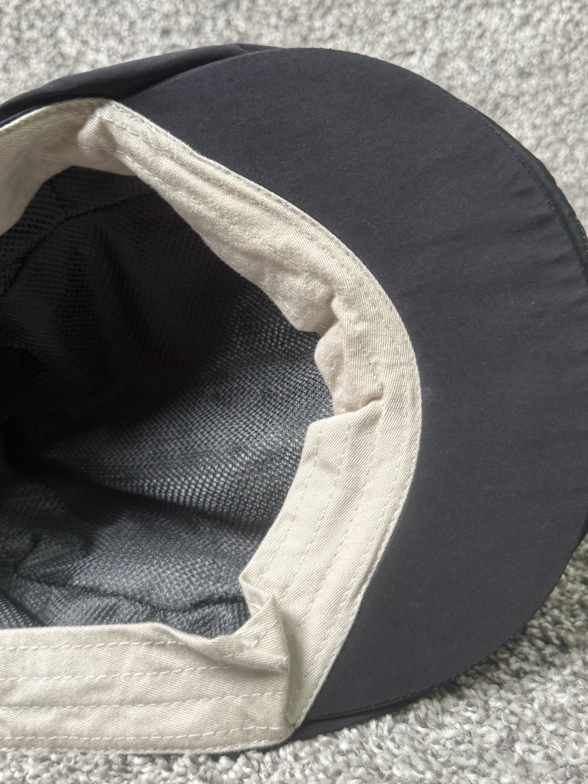 Weatherproof Flat Cap Size Large Black Newsboy Ca… - image 5