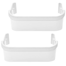 2 Refrigerator Freezer Door Bin Shelf For Frigidaire AP2115974 240351601 10.5"