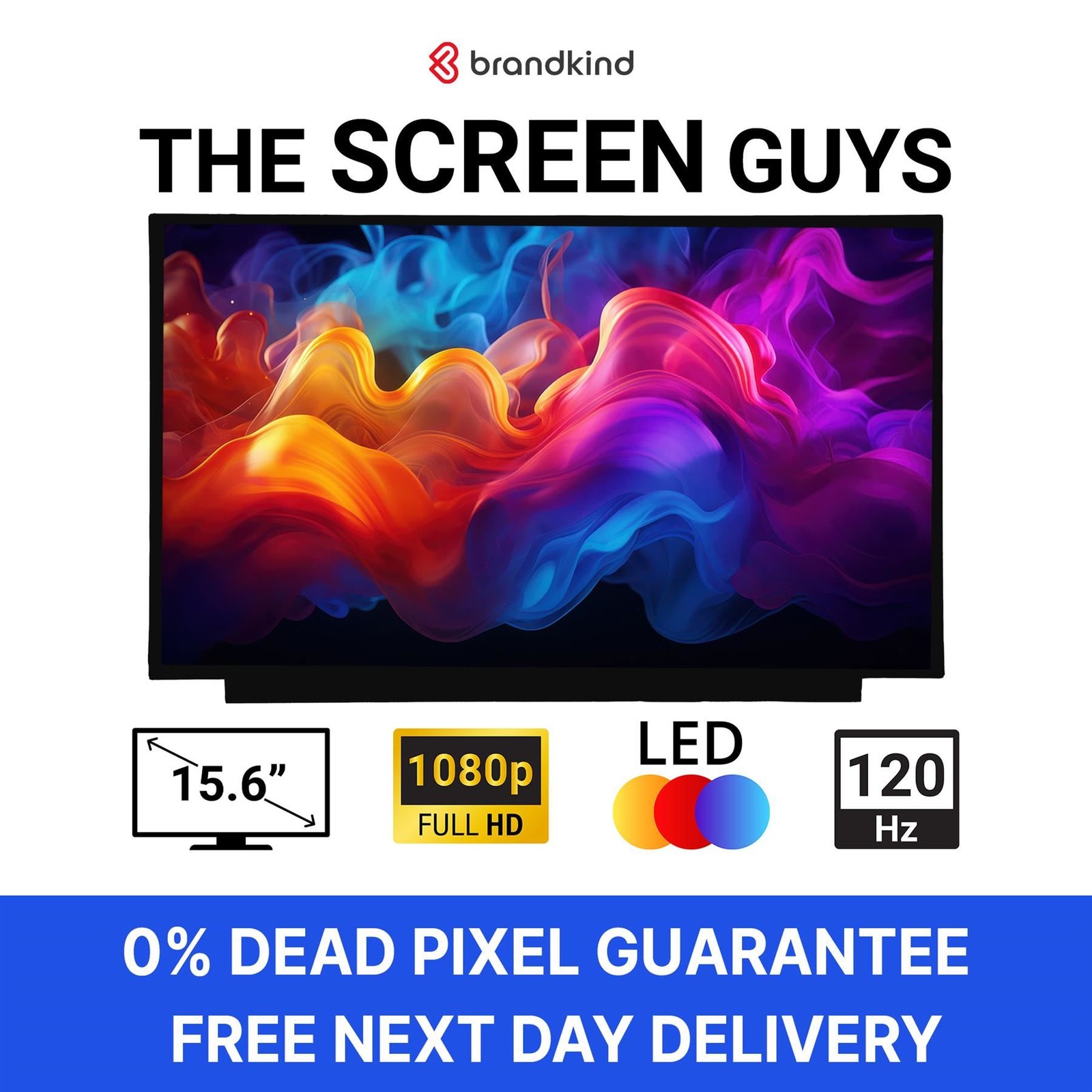 15.6"" FHD AG IPS 120Hz Display Screen Panel EXACT AU OPTRONICS B156HAN13.0 Pixel