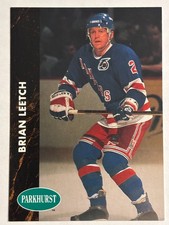 1991-92 Parkhurst #119 Brian Leetch New York Rangers