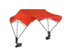 BUGGY TOP Umbrella Fits International Fits Case IH TRACTOR 3 BOW 48" Frame & Red