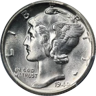 1940-P Mercury Dime PCGS MS64 FB Blast White Great Eye Appeal