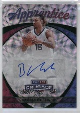 2021 Panini Chronicles Apprentice Signatures Asia Jade Brandon Clarke Auto 0rd2