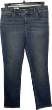 Lauren Ralph Lauren Womens Jeans Modern Straight Stretch Size 10 Retail 89