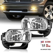 Fog Lights Compatible with 2009-2018 Dodge 1500 2500 3500 Ram 2009-2018 Ram