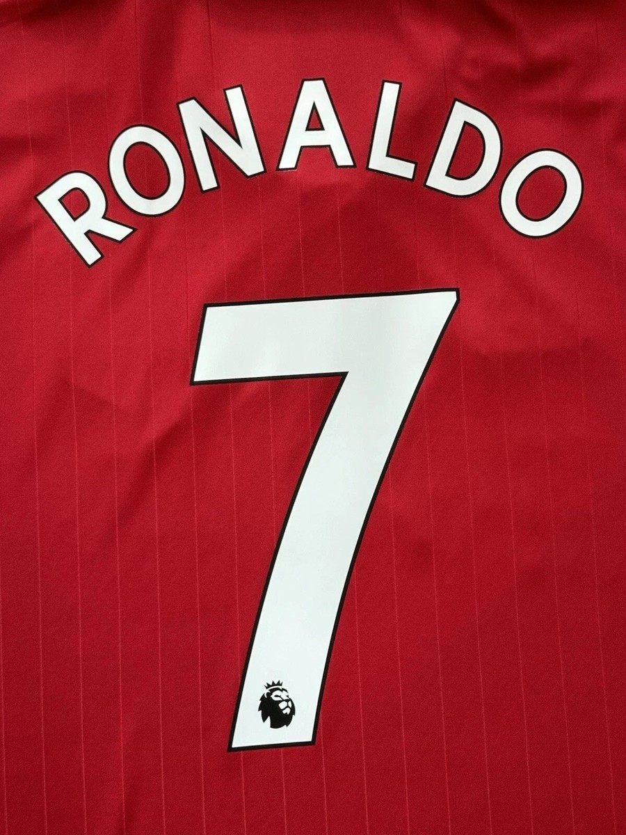2022/23 Manchester United Home Jersey #7 Ronaldo XL Adidas Premier