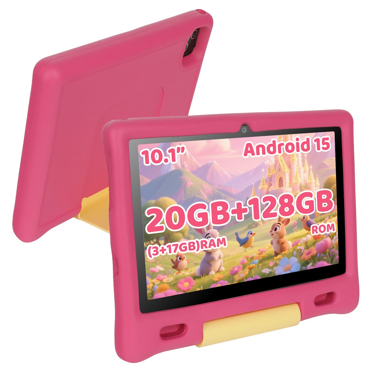 Kids Tablet, Android 15 Tablet 7/10 inch Octa-Core 32GB / 128GB ROM WiFi