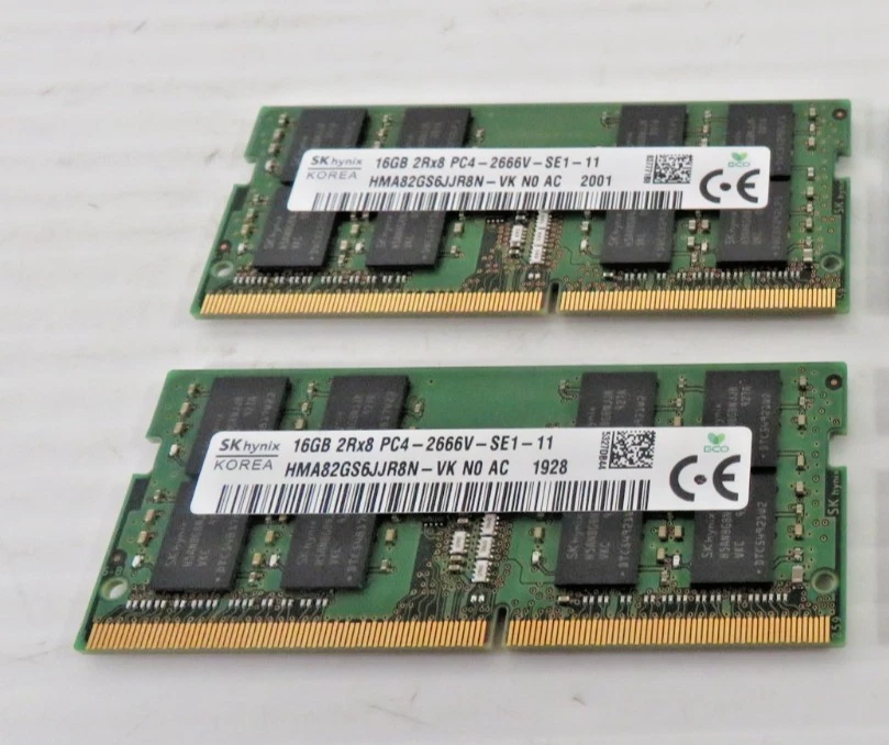 Hynix SO-DIMM DDR4 SDRAM Memory (RAM) 2 Modules for sale | eBay