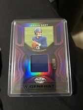 2025 Panini Certified Jaxson Dart Mirror Purple /399 #NGJ-JBE Giants RC MEM