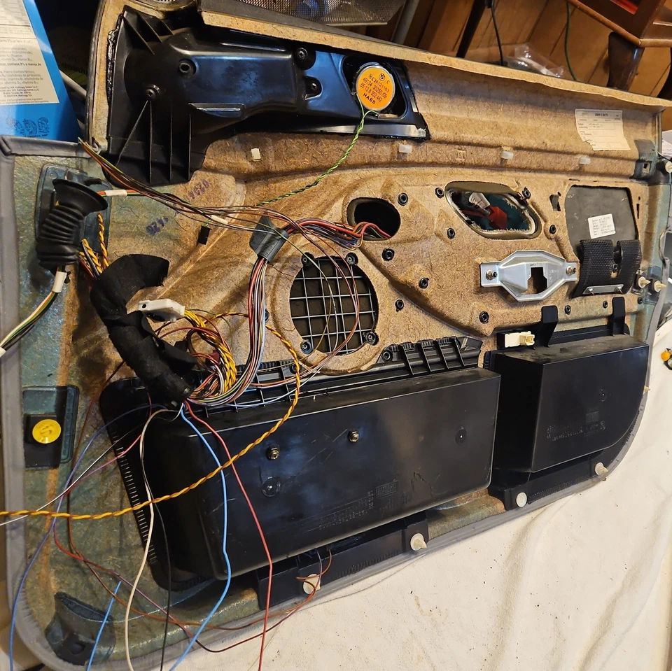 1997-2003 BMW 525i e39 серый водитель двери панели и много, что поставляется прилагается - Изображение 4 из 4