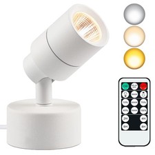LED Spotlights Indoor Uplighting with Timer, 3W Up Plant Spotlight, Dimmable ...