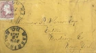 Civil War Letter 1863 Battles of Antietam Brandy Station w/Cover