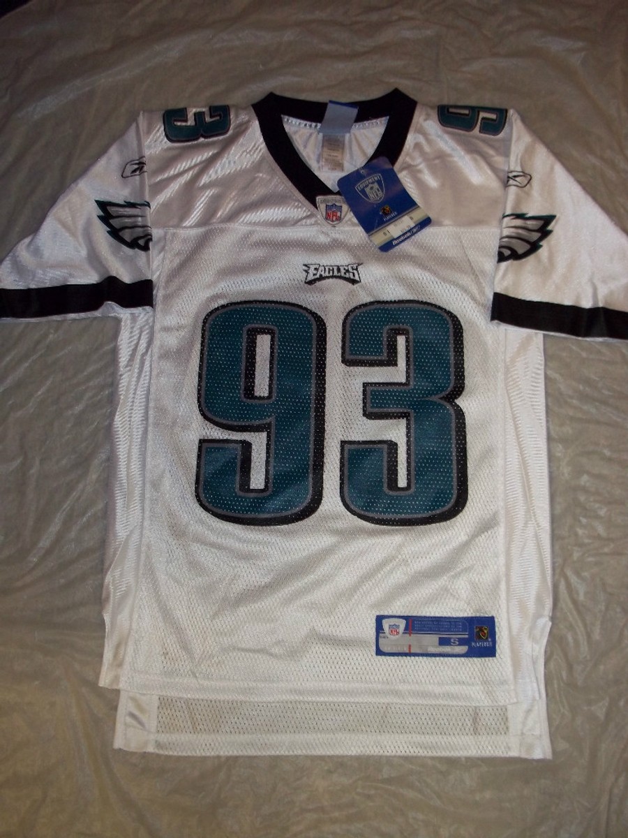JEVON KEARSE #93 PHILADELPHIA EAGLES NFL REPLICA REEBOK JERSEY
