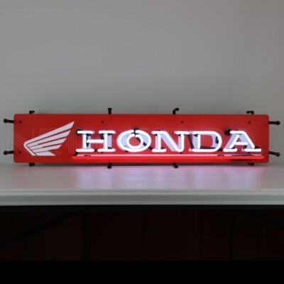 Honda Motorcycle Wall Mount Colorful Junior Neon Sign Neonetics 33'' X 7'' 5SMHND