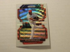 2022 Panini Prizm -  White Wave Prizm  Rookie Card of Wander Franco - Rays