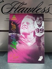 2021 Panini Luminance JJ Watt Light's Out sharp card #LO-5