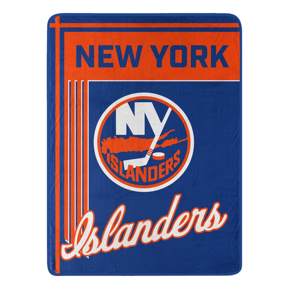 Manta de microfibra 46" x 60" con licencia oficial de los New York Islanders de la NHL Foto 4 de 4