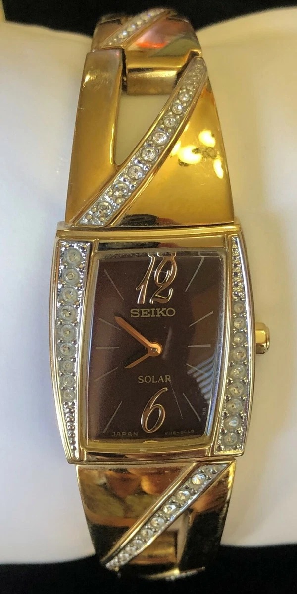 Seiko solar hotsell square watch